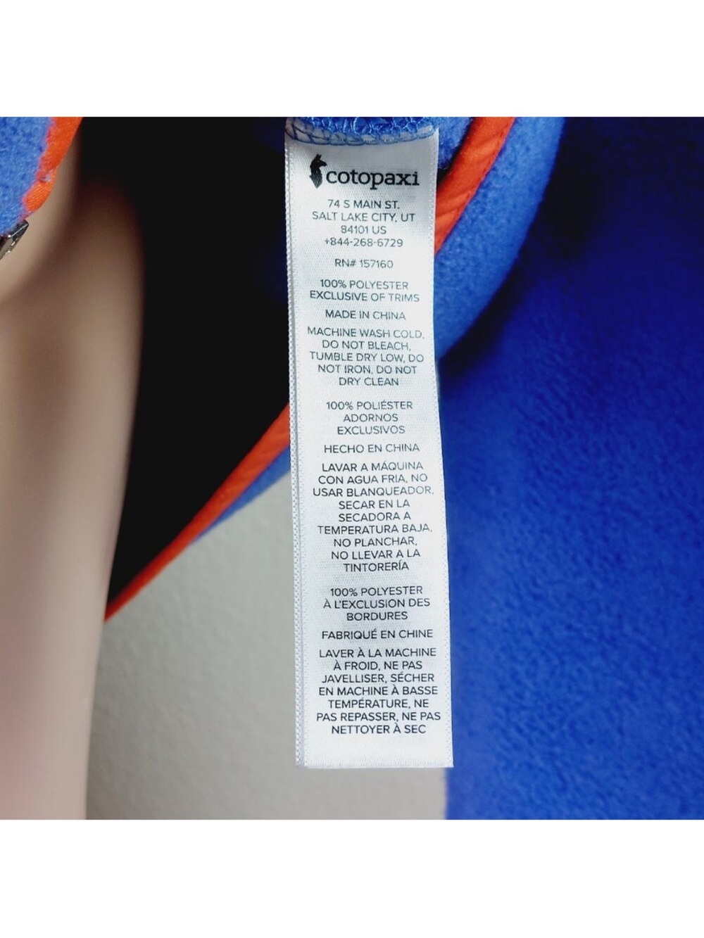 Cotopaxi Woman’s Teca Colorblock Fleece Jacket - Picture 9 of 9